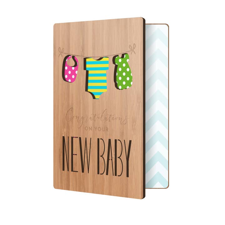 New Baby Card for wholesale by Heartspace Cards
