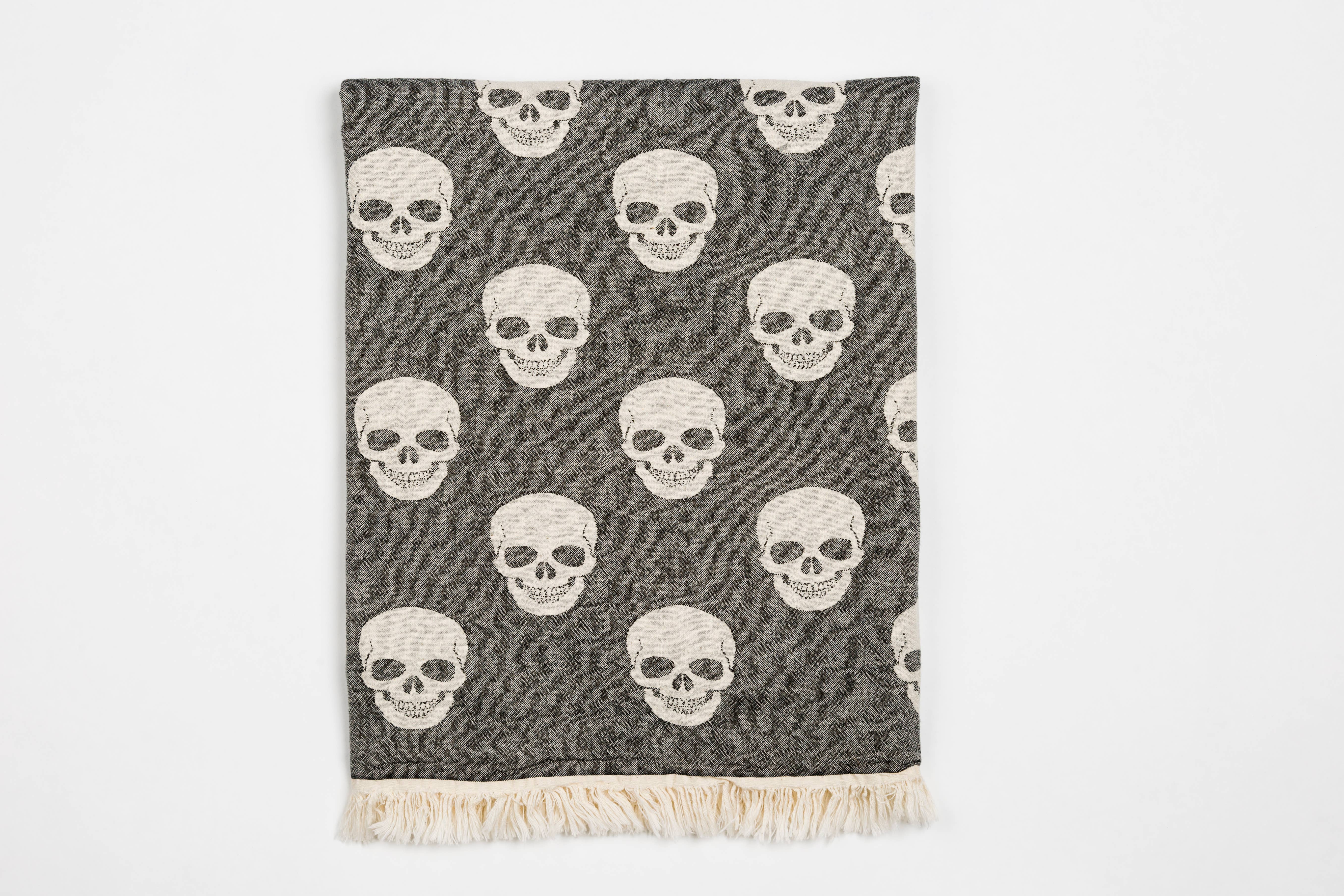 Via Seven - Vendita all'ingrosso Telo mare - PeshMetal - Asciugamano con teschi1