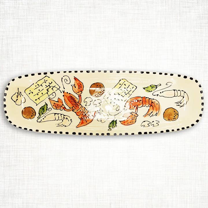 Crawfish Bread Tray for wholesale by Magnolia Creative Co.