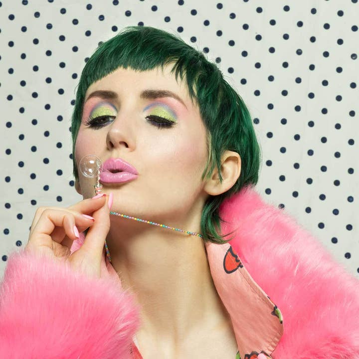 Anomaly Jewelry - Wholesale Pendant/Charm Necklace - Unicorn Horn Bubble Wand Necklace4