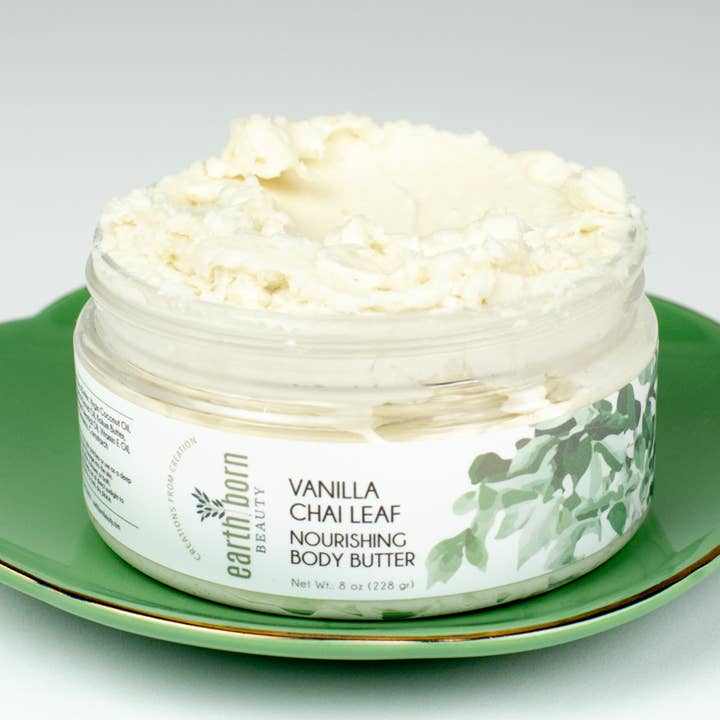 Vanilla Chai Leaf Nourishing Body Butter for wholesale by Earth Born Beauty