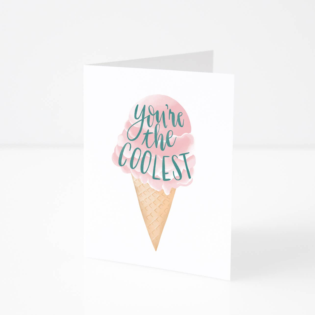 Fresh Cut Prints LLC - Vendita all'ingrosso Biglietti per San Valentino - Biglietto di incoraggiamento per San Valentino Gelato