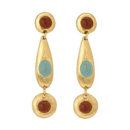 Pebble Triple Earrings for wholesale by Stephanie Kantis