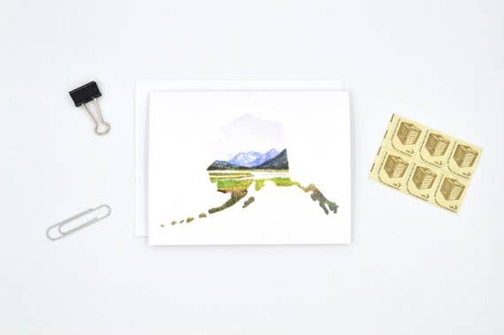 Rachel Alvarez Art - Wholesale Stationery/Notecard Set - Alaska Notecard Set1