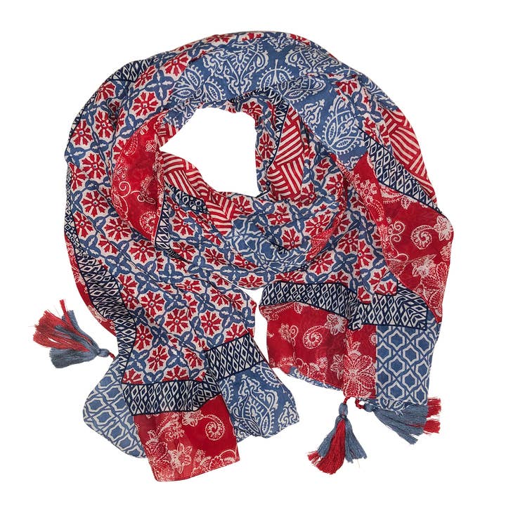 Sahana Summer Wrap Red for wholesale by Chloe & Lex