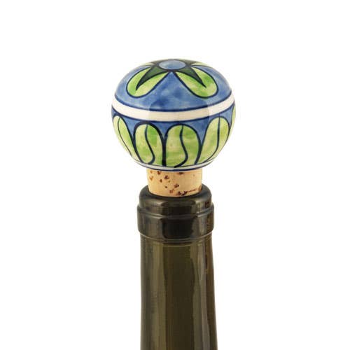 Twine - Wholesale Wine Stopper - Single Ceramic Wine Stopper - Assorted Styles in Case