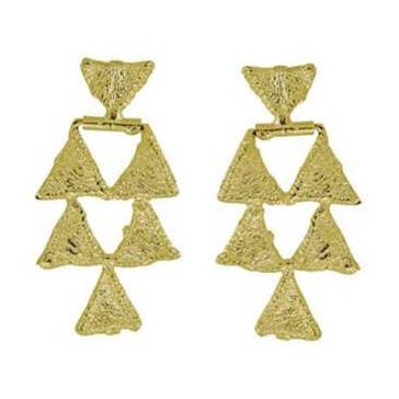 Tri Ljuskrona Örhängen för wholesale av Alexandra Koumba Designs