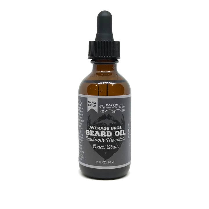Average Bros Co. - Vente Produit structurant pour la barbe - Huile de barbe de montagne en dents de scie