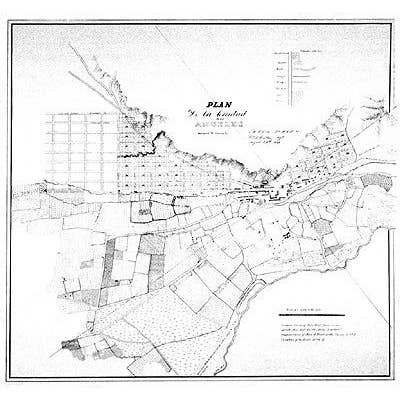 Los Angeles 1849 for wholesale by Historic Urban Plans, Inc.