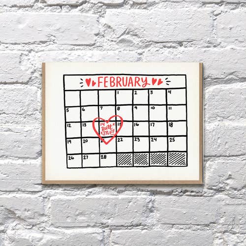 Bench Pressed - Wholesale Valentine's Day Card - Butt Stuff Valentine Card0