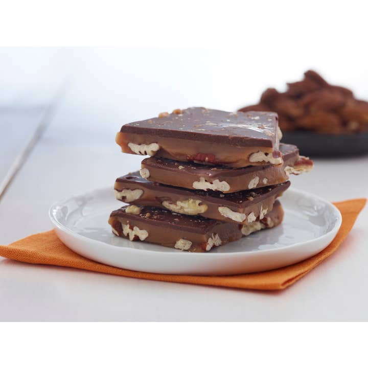 Lambrecht Gourmet - Wholesale Toffee - 4 oz Southern Pecan Toffee Gift Box1