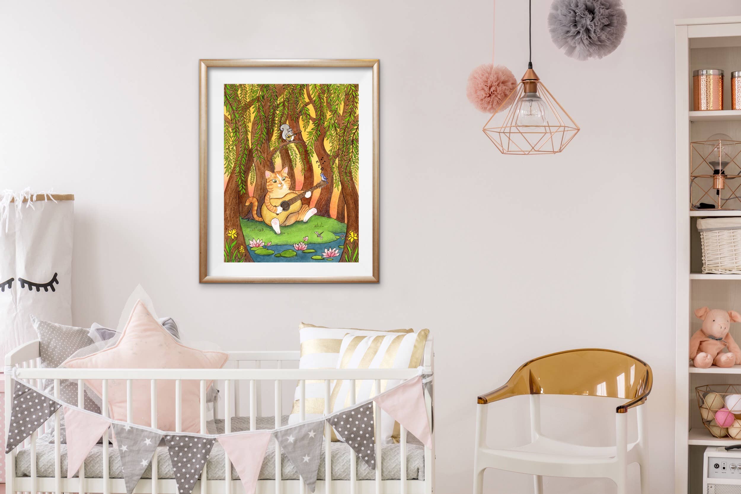 SepiaLepus Illustration - Wholesale Art Print - 11" x 14" Pumpkin Art Print1