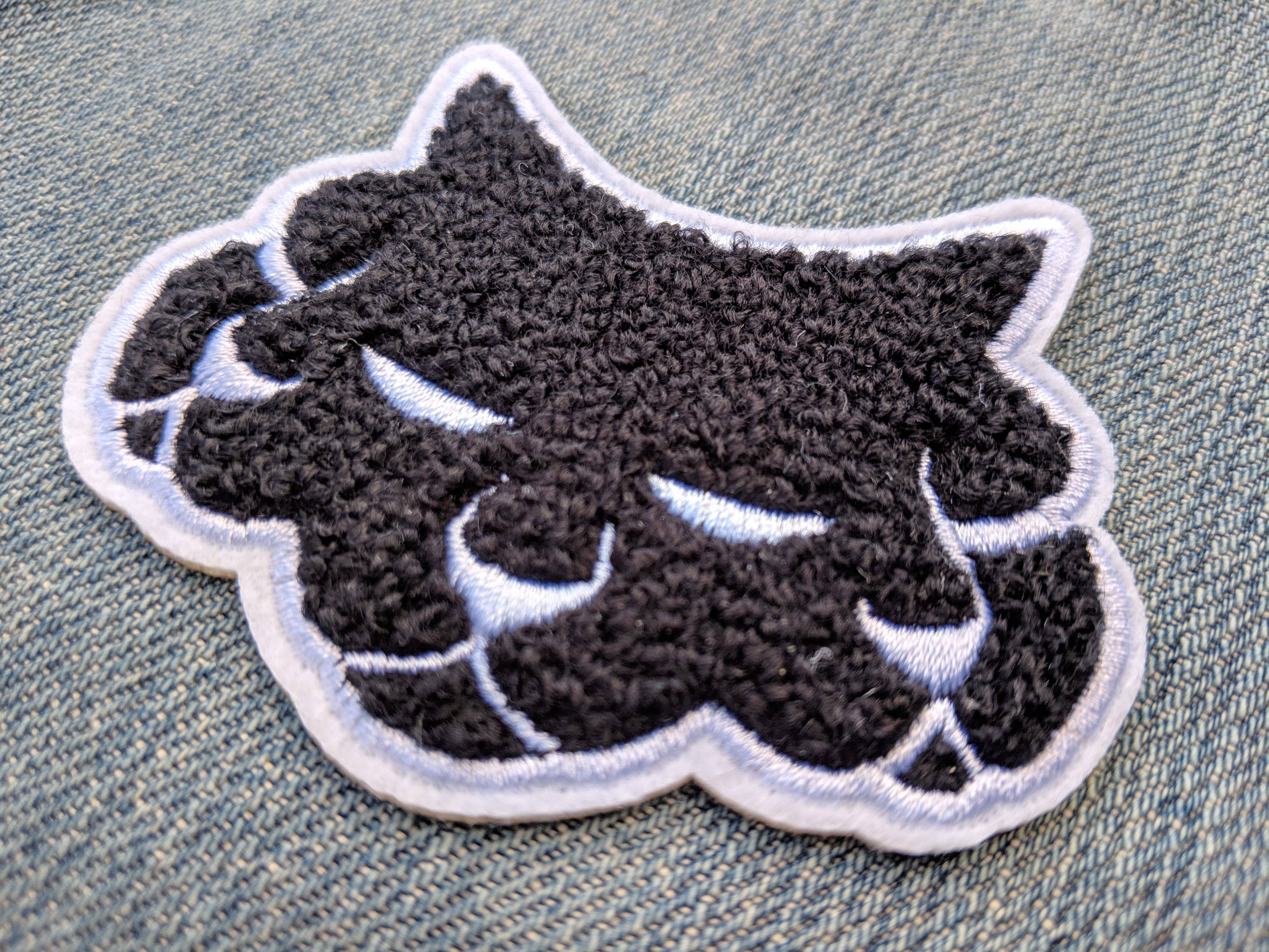 Brandy Bingham - Wholesale Patch - Mittens Chenille Black Cat Patch3