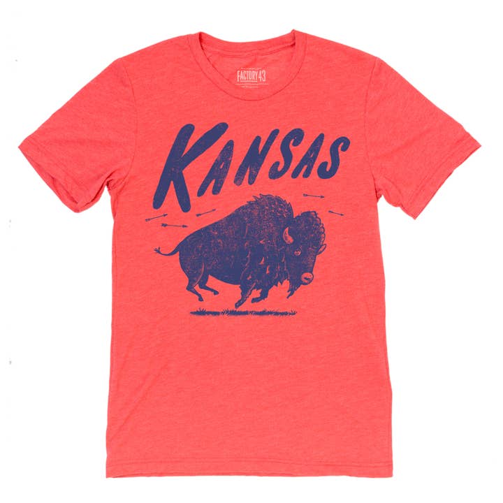 Kansas Buffalo Shirt for wholesale by Factory 43