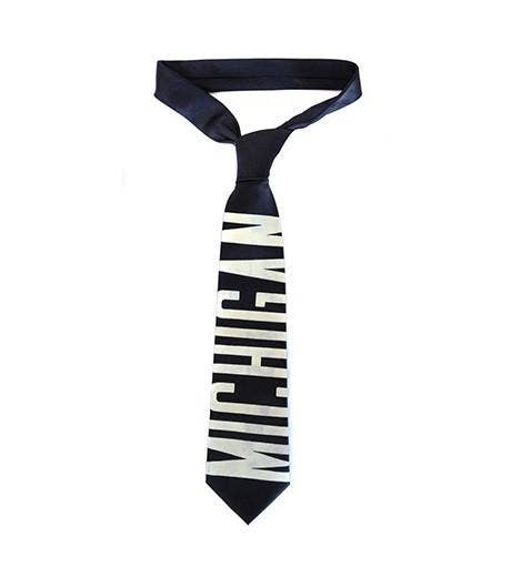Cyberoptix Tie Lab - Wholesale Necktie - Men's - Bus Scroll Necktie: Michigan Avenue, Microfiber2