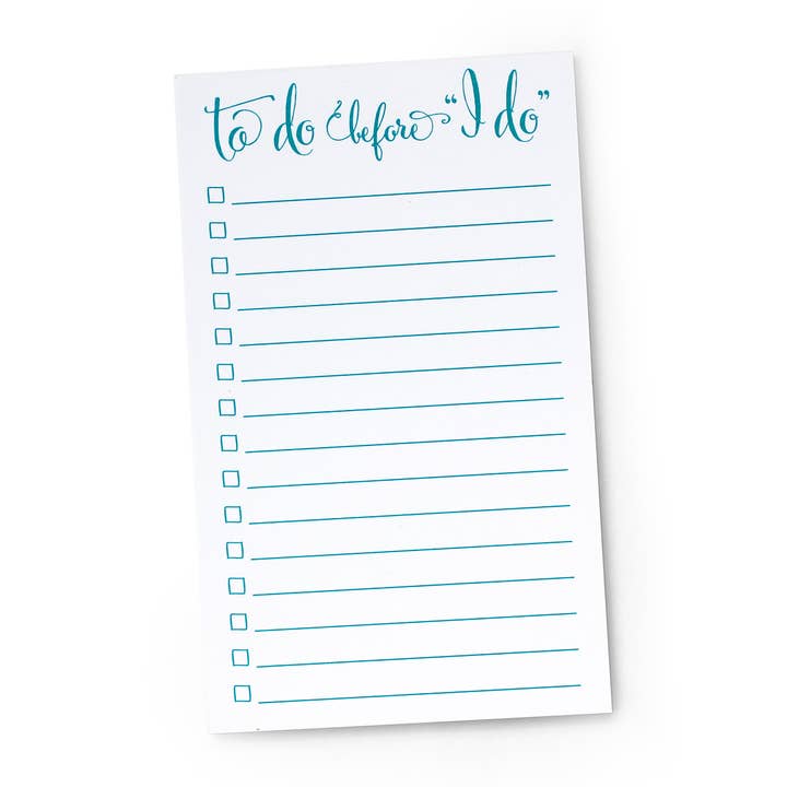 To Do Before I Do Notepad for wholesale by Marrygrams
