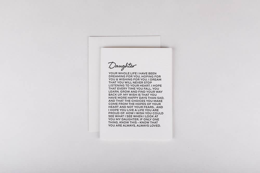 Wrinkle & Crease Paper Products - Vendita all'ingrosso Set di cartoleria/cancelleria - Lettera alla figlia1