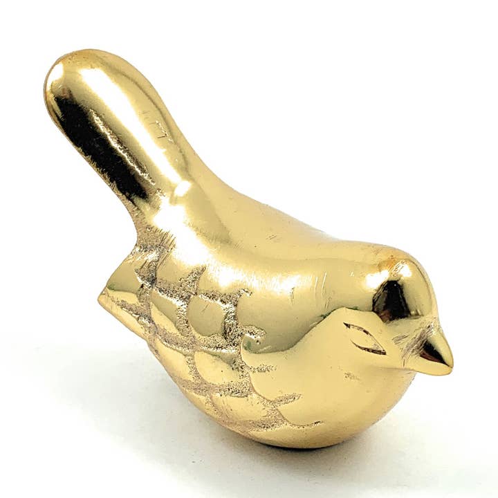 Gold Bird Figurine of Health & Happiness for wholesale by Vibhsa