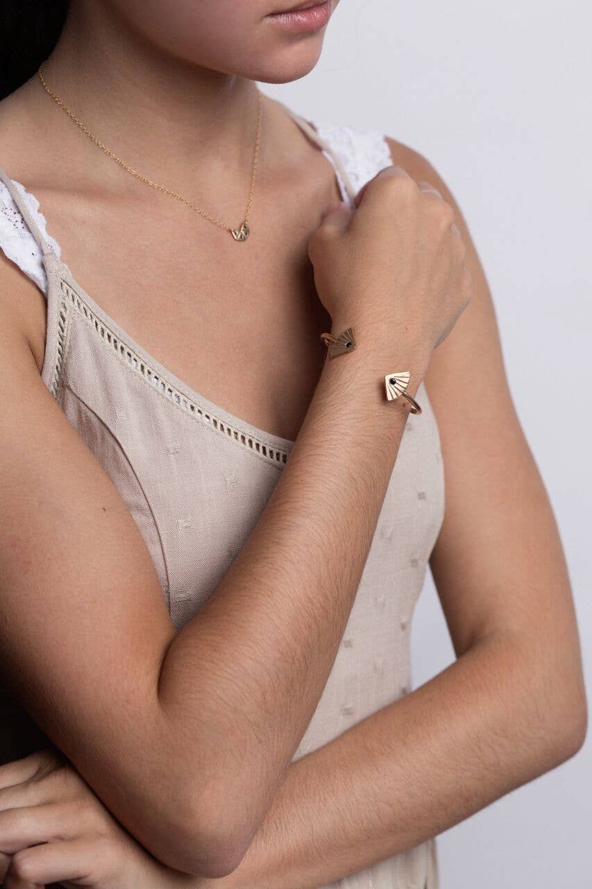 On a Limb Creative - Wholesale Cuff Bracelet - Deco Shell Cuff1