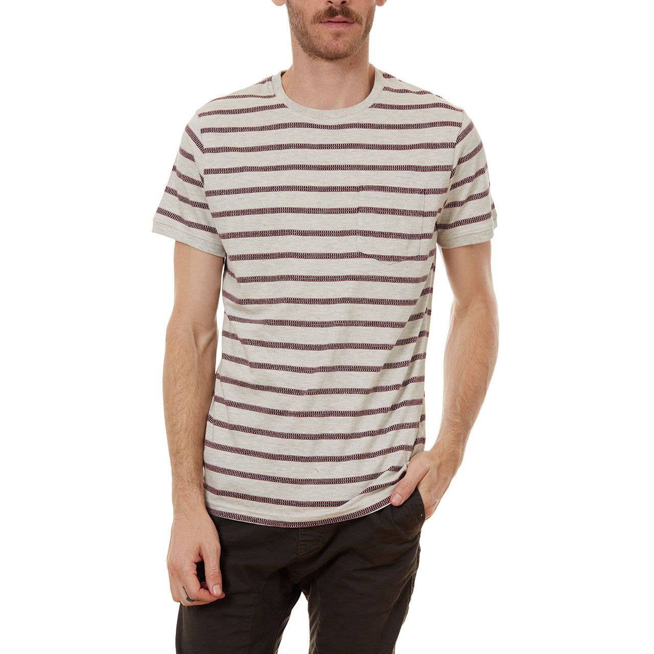 PX - Wholesale T-Shirt - Men's - Marco Red Vine Crew Neck Shirt0