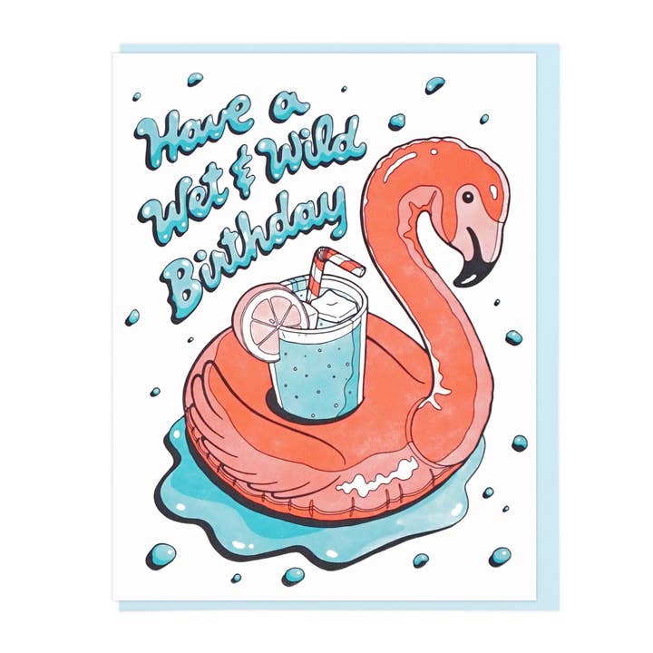 Wet & Wild Birthday for wholesale by Lucky Horse Press