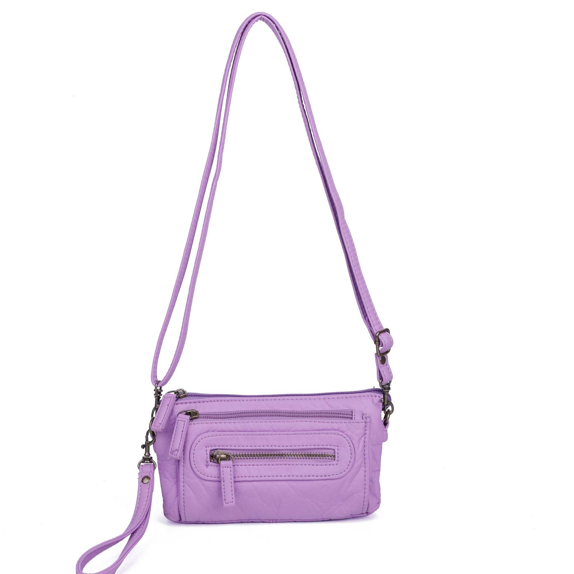 AMPERE CREATIONS - Wholesale Crossbody Bag - Women's - The Anita Soft Vegan Leather 3 in 1 Crossbody Wristlet Bag7