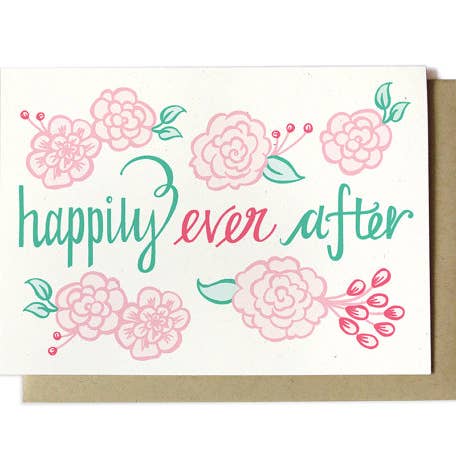 Hennel Paper Co. - Wholesale Wedding Card - Wedding Card - Happily Ever After