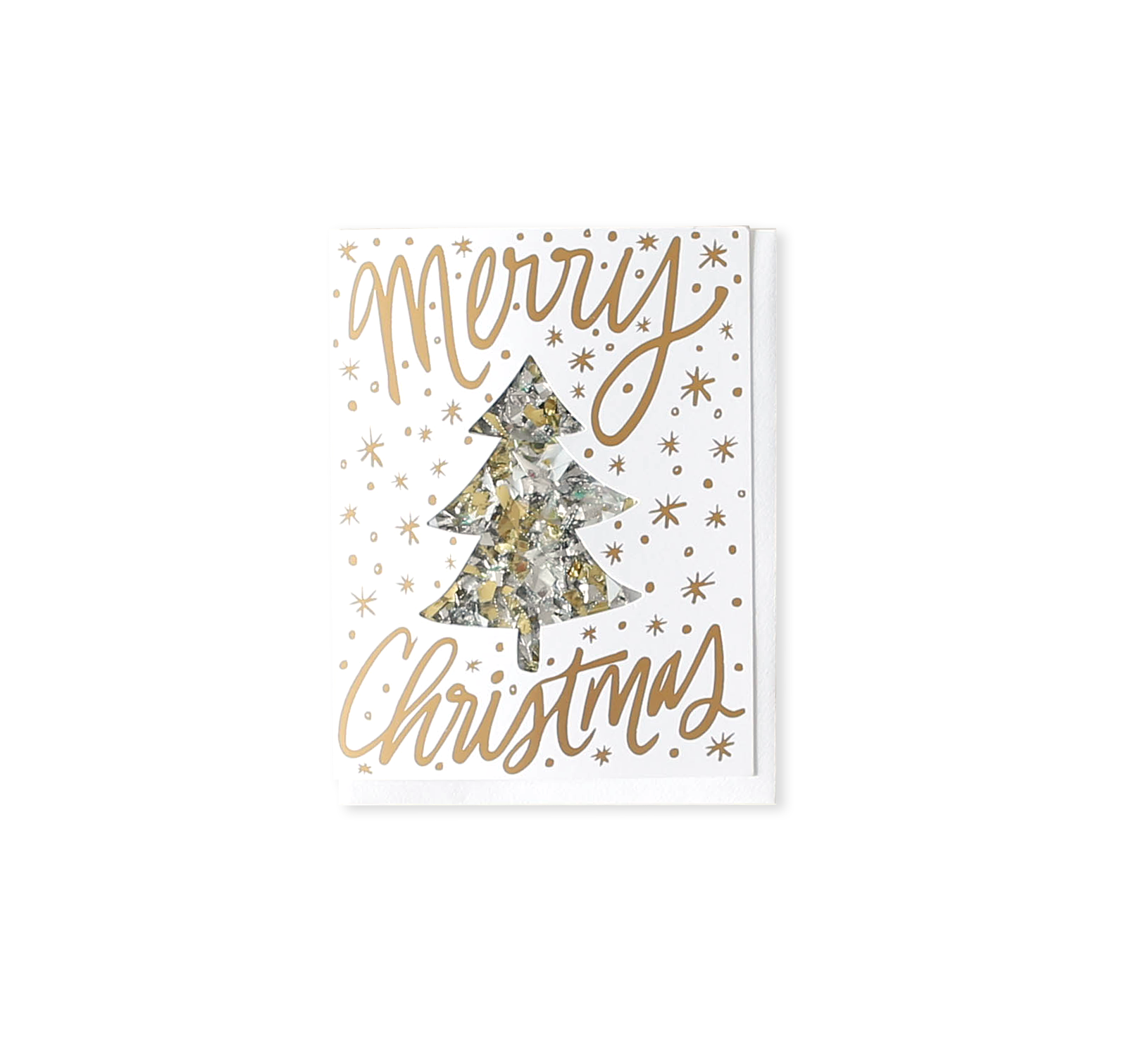 Thimblepress - Wholesale Christmas Card - Confetti Card Merry Christmas Greeting Card1