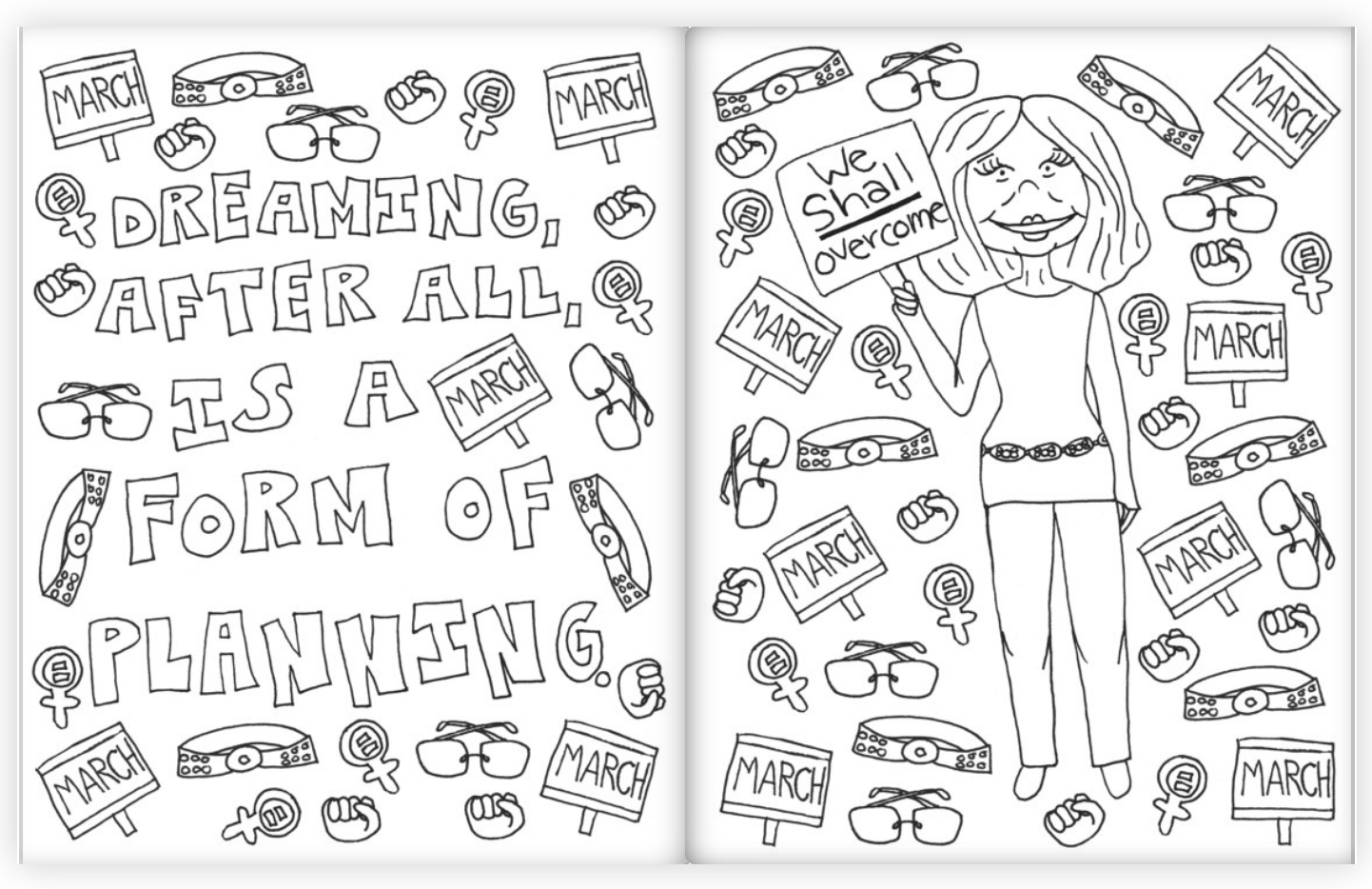 KAHRI - Wholesale Coloring & Activity Book - Kids & Baby - Little Feminist Icons Coloring Book3