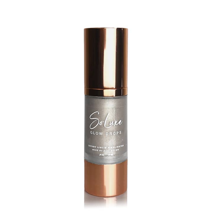 GLOW DROPS - ICED OUT (Silver) for wholesale by So Luxe Cosmetics