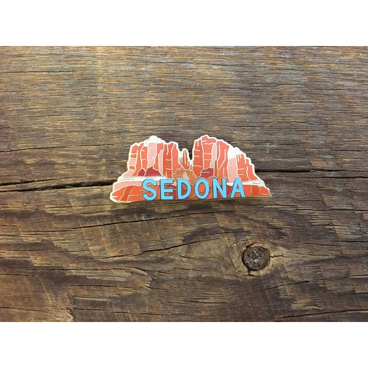 Noteworthy Paper & Press - Wholesale Lapel Pin/Button - Sedona Enamel Pin1