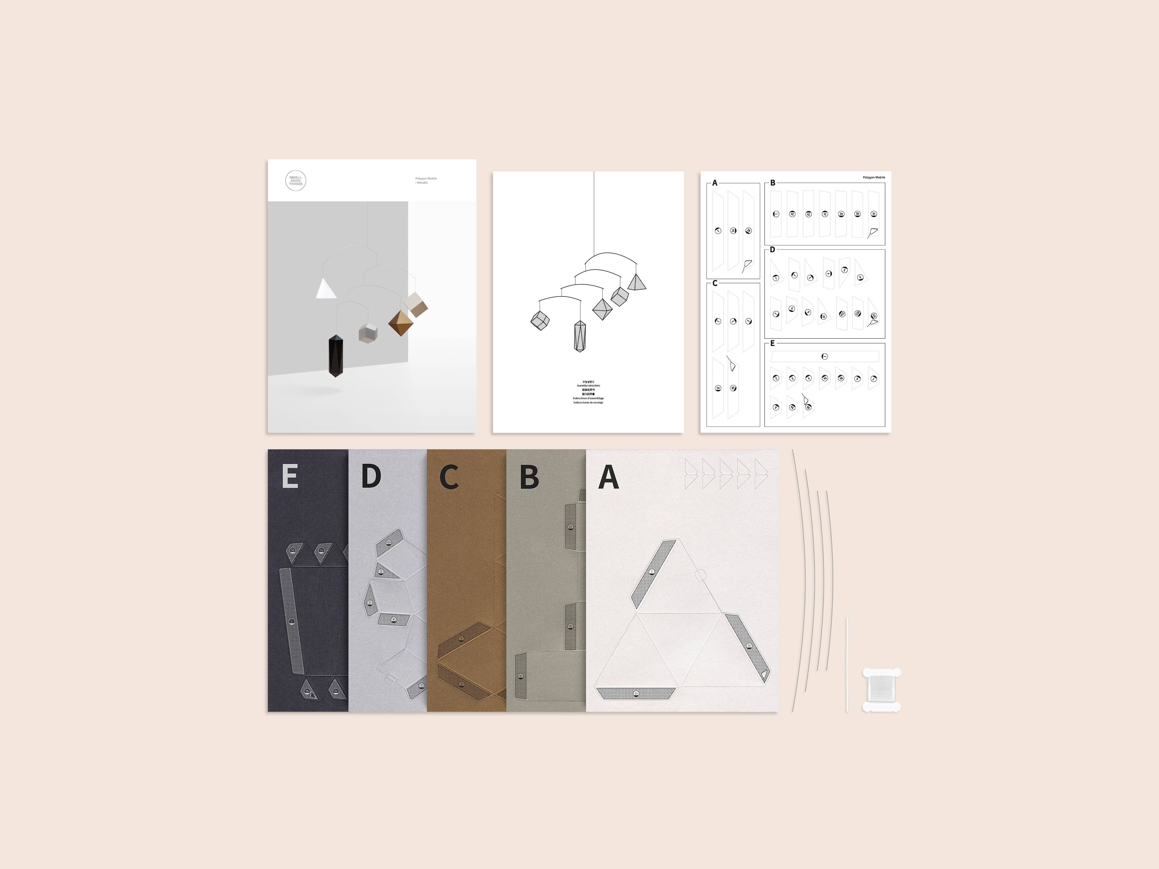 FUNNYFISH - Wholesale Mobile - Paper Mobile - Polygon A10