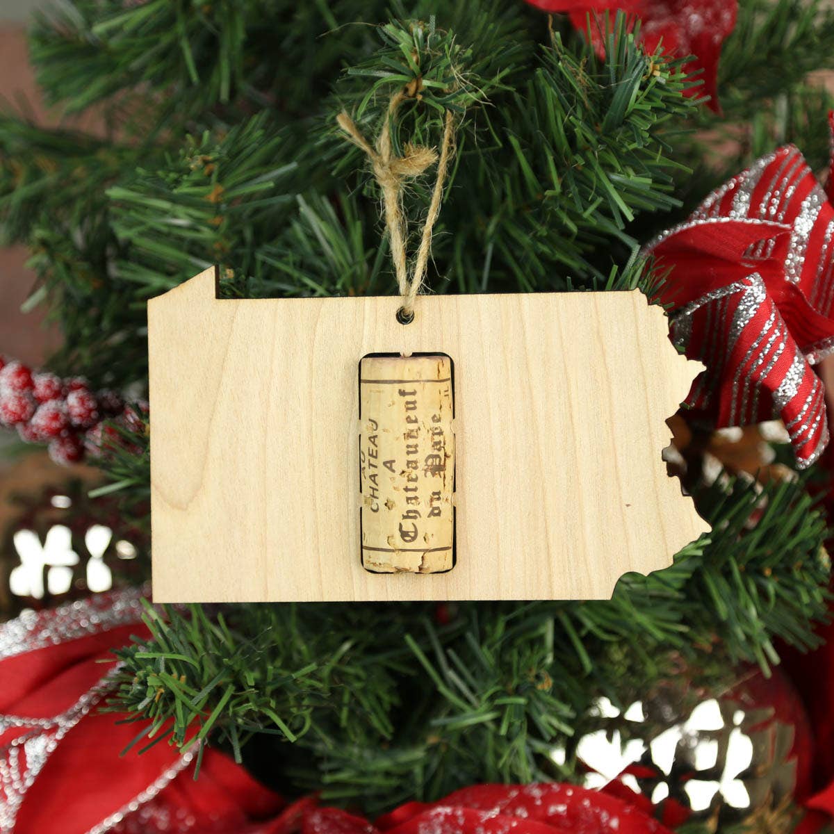 Torched Products - Wholesale Ornament - Wooden Wine Cork Trap Ornaments90