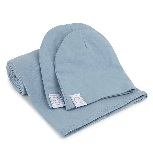 Ely’s & Co. - Wholesale Swaddle Set - Baby - Jersey Swaddle Blankets with 2 Baby Hats (variations)7