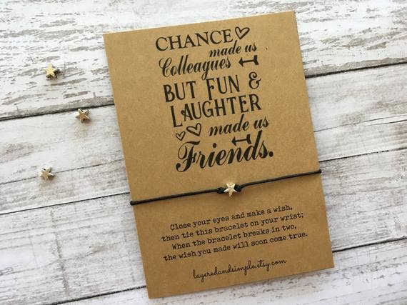 LayeredandSimple - Vente Bracelets à breloques/pendentifs - Bracelet Chance Made Nous Collègues0