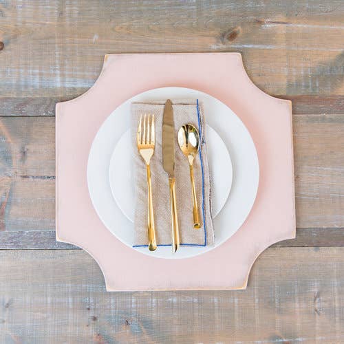 Grace Graffiti - Wholesale Placemat - Everyday Elegant Placemats, Wooden, Set of 44