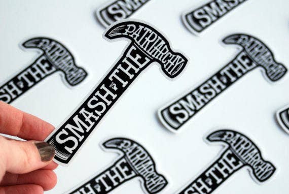 Bang-Up Betty - Wholesale Sticker - Smash the Patriarchy Sticker0