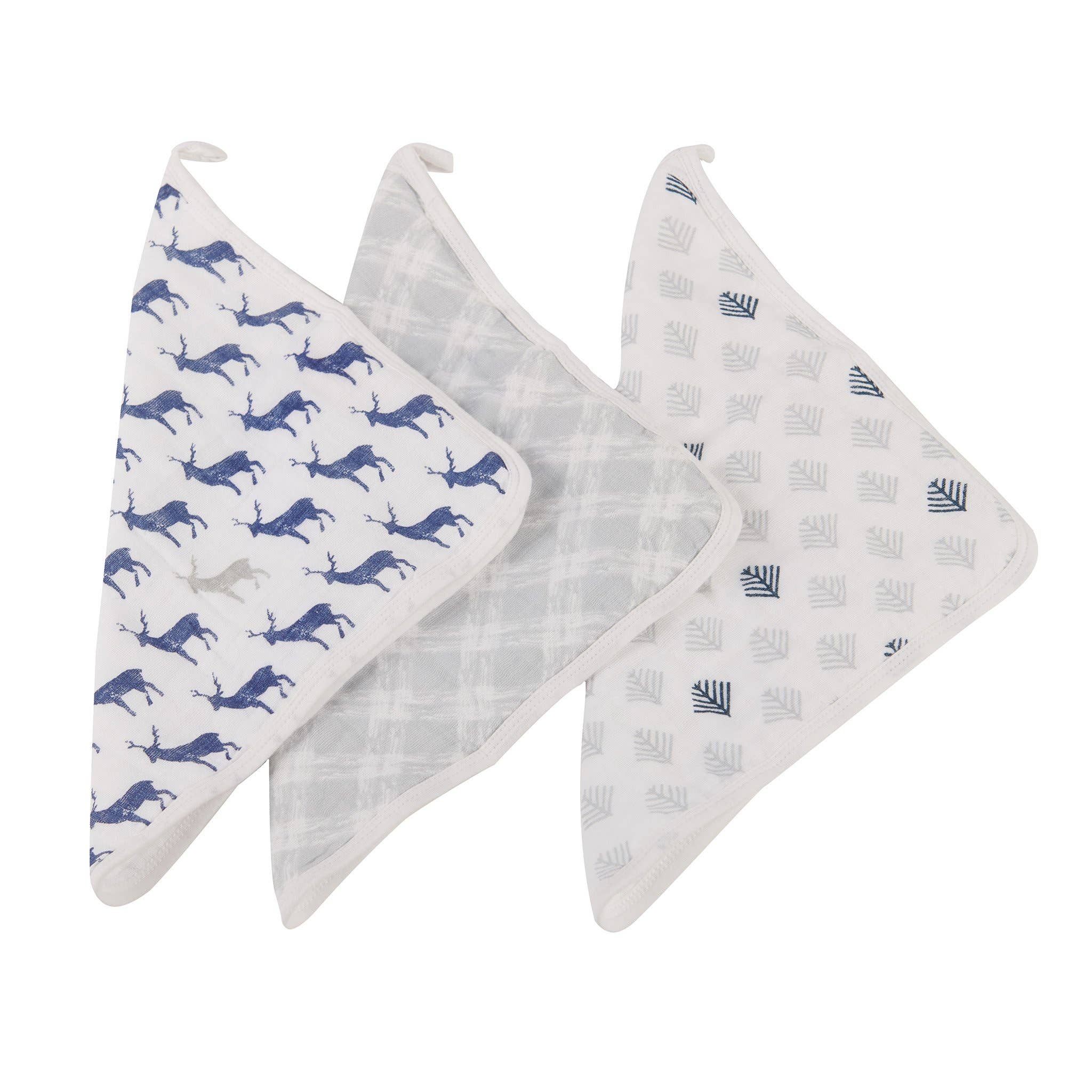 Newcastle Classics - Wholesale Wash Cloth - Kids & Baby - Blue Deer Washcloth Set of 31