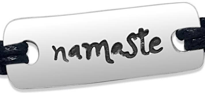 daVoria - Wholesale Charm/Dangle Bracelet - Namaste - Small Intentions5
