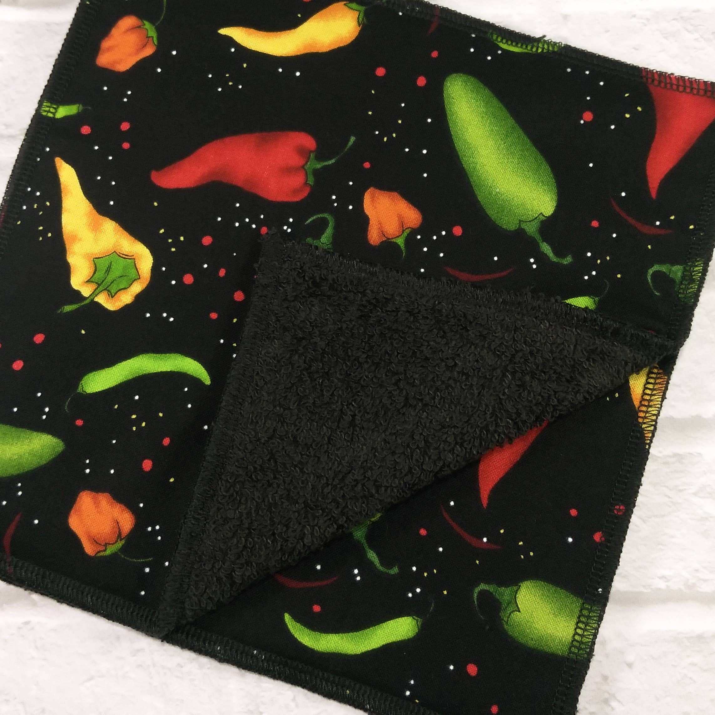 Nature's Reusables - Wholesale Dinner & Cloth Napkin - Hot Pepper Reusable Napkins1