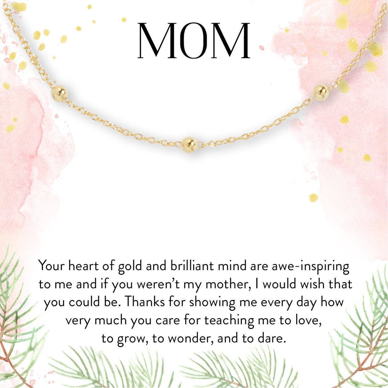 Gold Mother's Day Bracelet for wholesale on Faire0