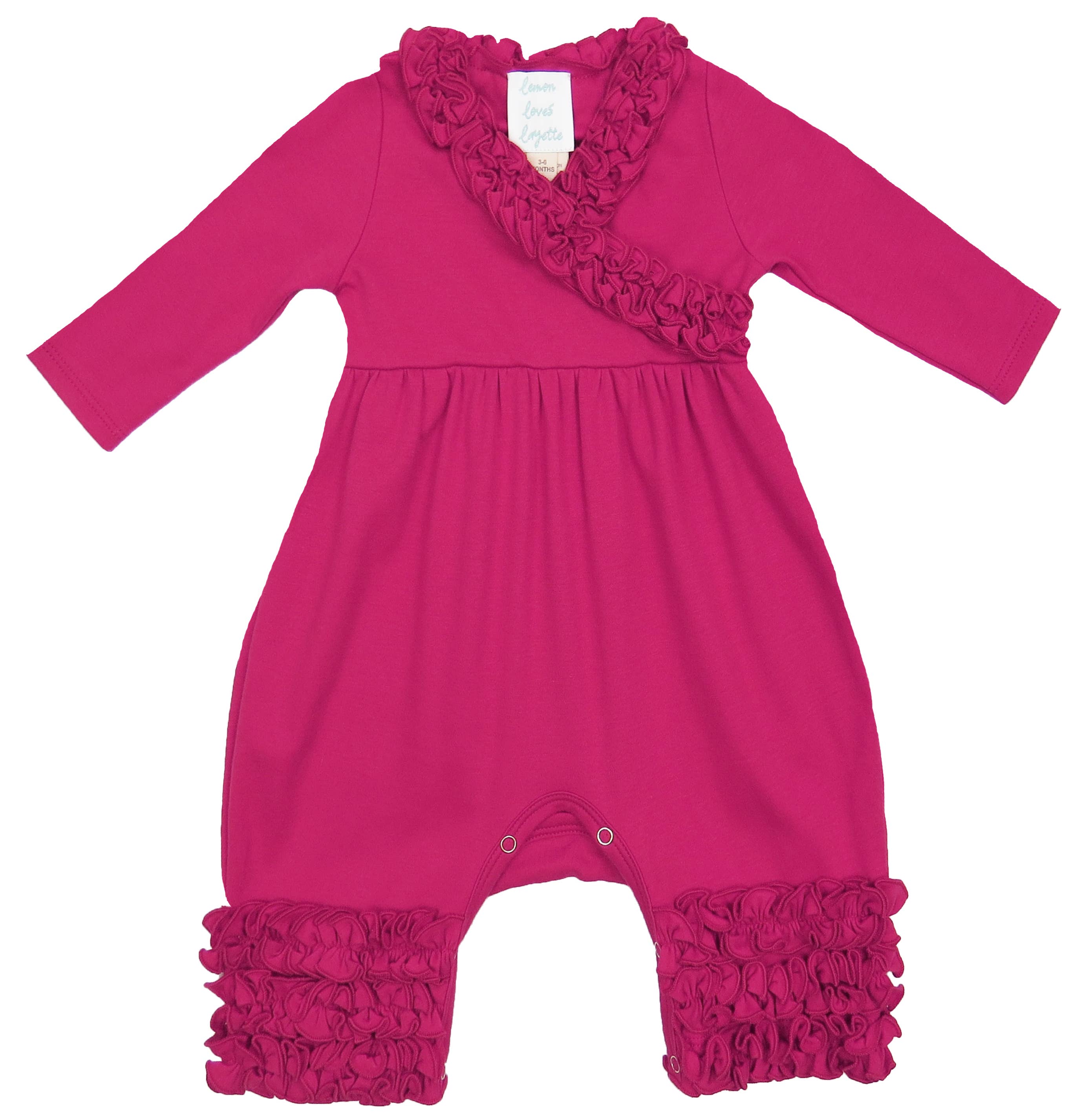 Lemon Loves Lime - Wholesale Jumpsuit - Baby - LAYETTE BASIC-Cabaret Olivia Romper0