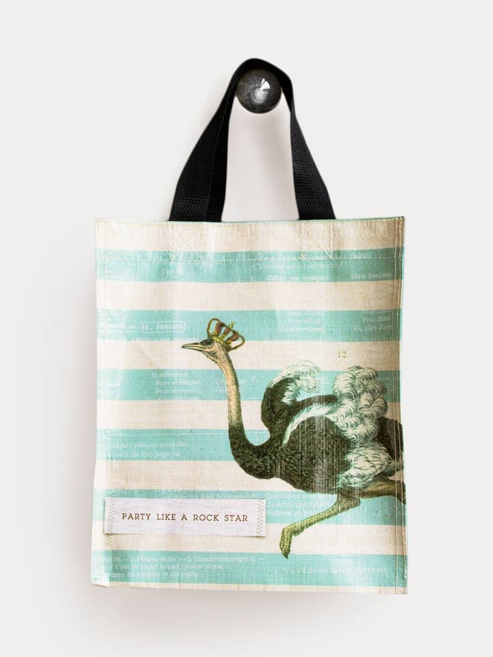 Party Like A Rockstar Tote for wholesale by TokyoMilk Cards and Totes