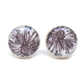 Floral Stud Earrings for wholesale by Starlight Woods