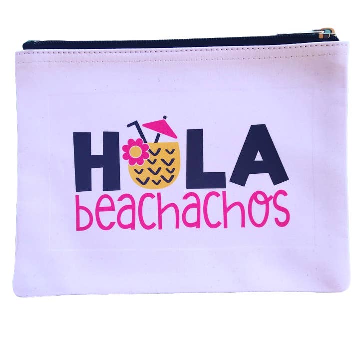 Hola Beachachos Pouch for wholesale by Dandy Like Candy