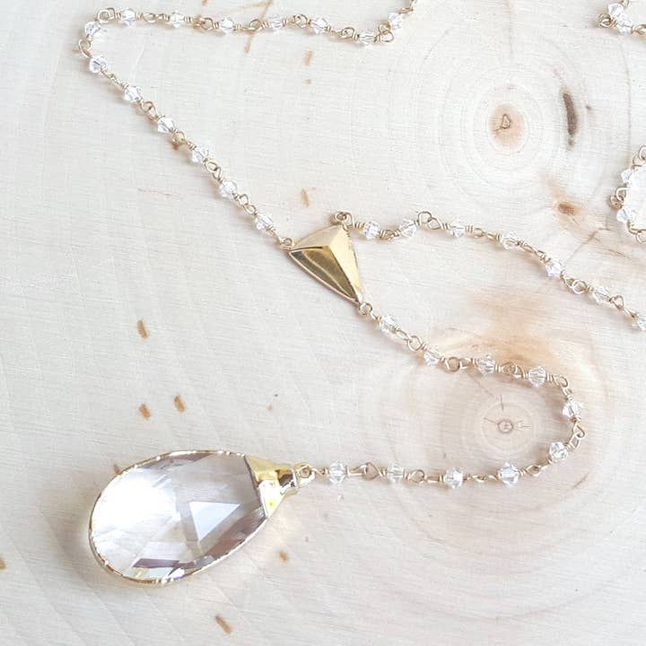 Swarovski Crystal Lariat for wholesale by MissElenious Jewelry