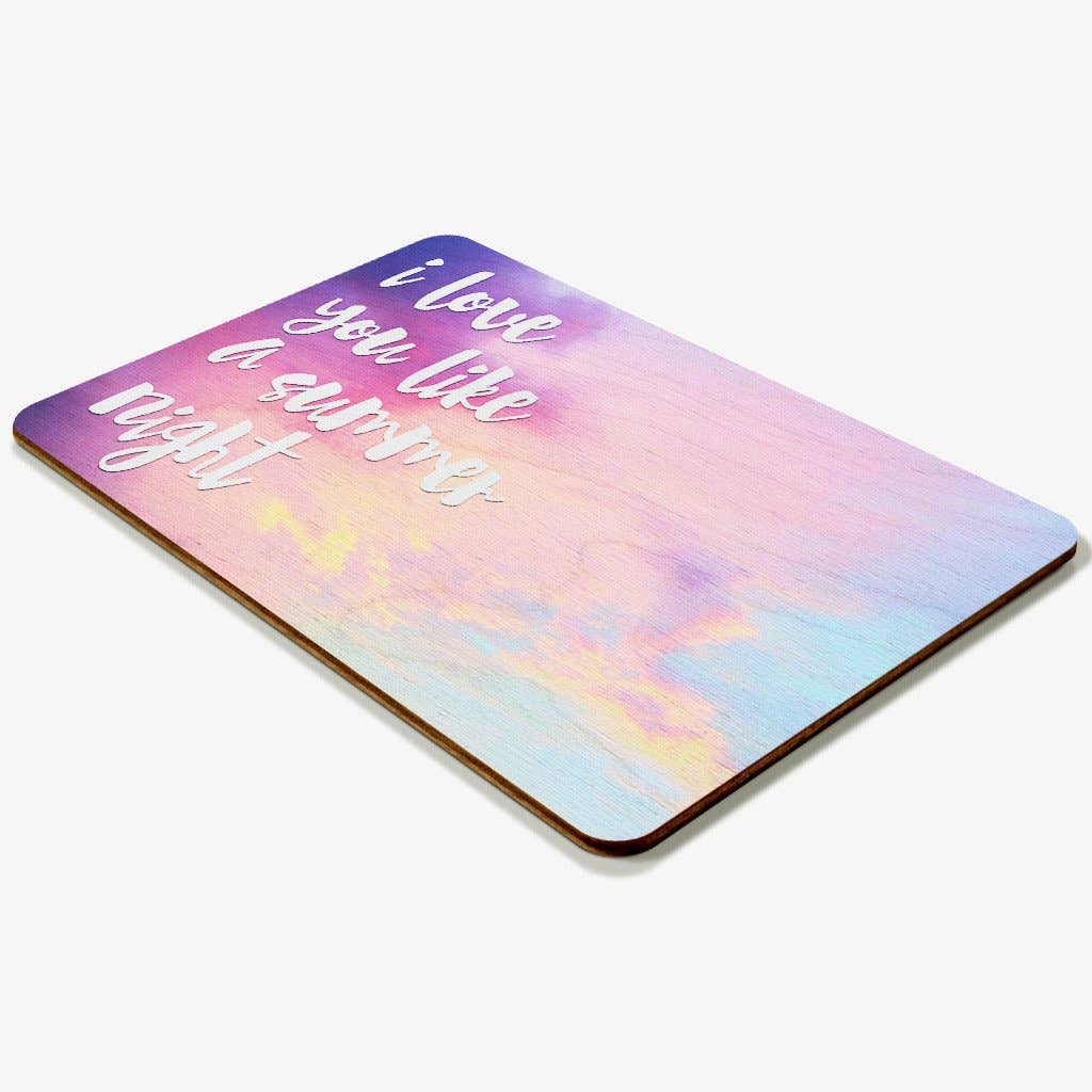 Simply Grateful - Wholesale Postcard - Summer Night Postcard1