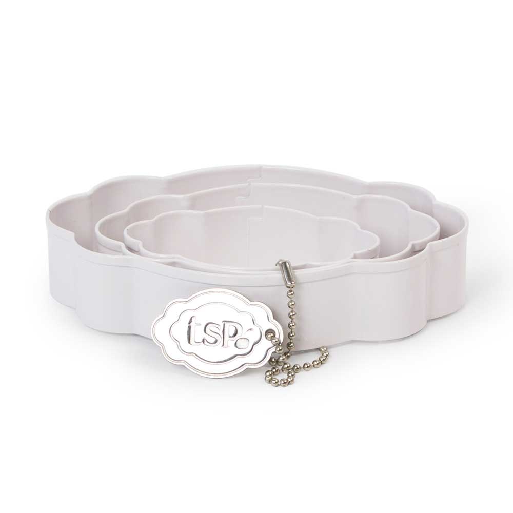 Vanilla TSP™ Cookie Cutter Set Monogrammable Shape Set of 3 for wholesale on Faire0