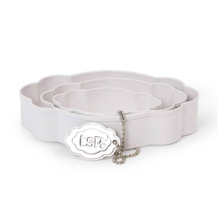 Vanilla TSP™ Cookie Cutter Set Monogrammable Shape Set of 3 for wholesale on Faire