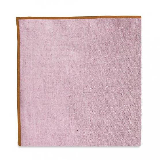 The Merrow (Orange Maroon) Pocket Square for wholesale by Pocket Square Clothing